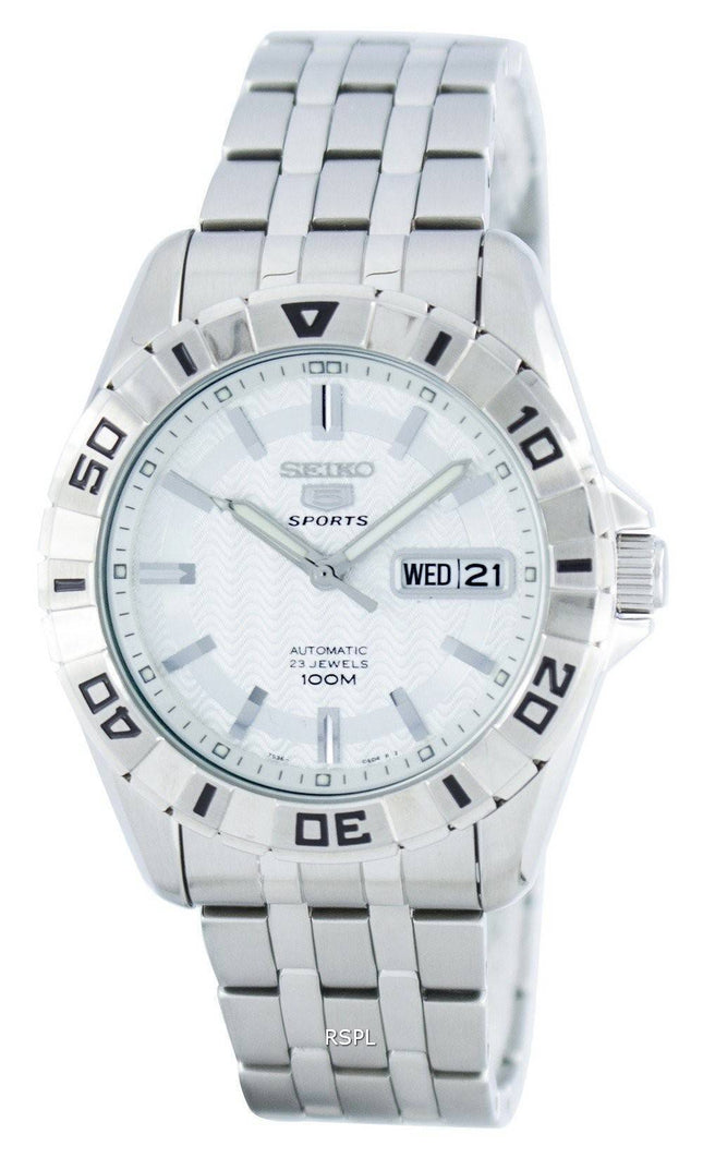 Seiko 5 sport automatisk 23 juveler SNZH73 SNZH73K1 SNZH73K Herreur