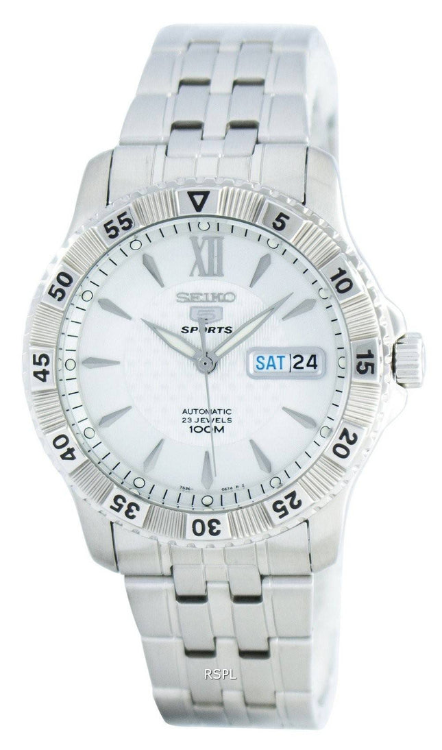 Seiko 5 sport automatisk 23 juveler SNZJ31 SNZJ31K1 SNZJ31K Herreur