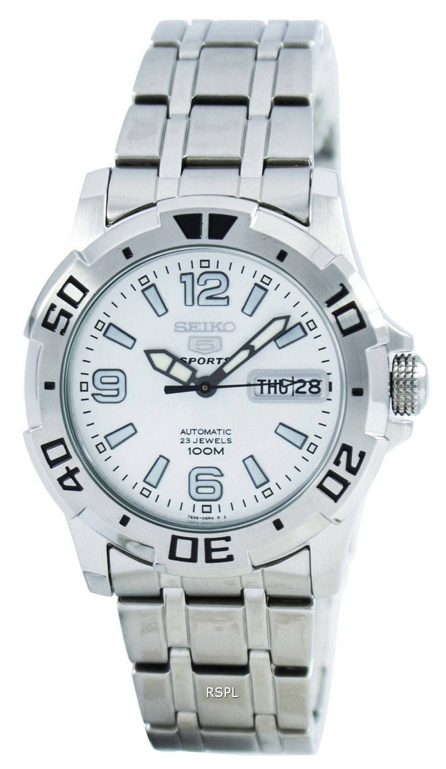 Seiko 5 sport automatisk 23 juveler SNZJ47 SNZJ47K1 SNZJ47K Herreur