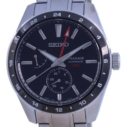 Seiko Presage Sharp Edged GMT Automatisk SPB221 SPB221J1 SPB221J 100M herreur