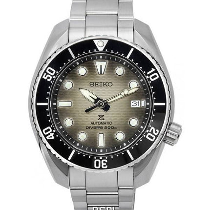 Seiko Prospex Sea King Sumo Dark Grey Gradation Dial Automatisk dykker SPB323 SPB323J1 SPB323J 200M herreur