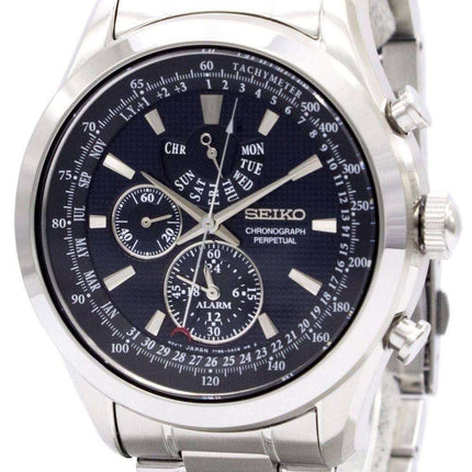Renoveret Seiko Chronograph Perpetual SPC125 SPC125P1 SPC125P Herreur