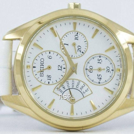 Seiko retrograd kvarts multifunktions SRL048 SRL048P1 SRL048P kvinders Watch