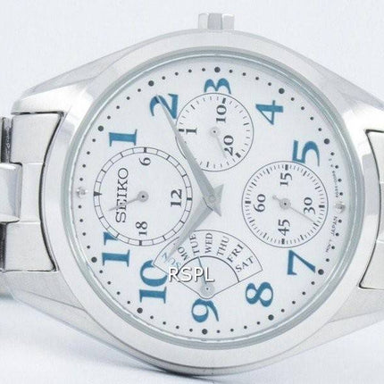Seiko retrograd kvarts multifunktions SRL051 SRL051P1 SRL051P kvinders Watch