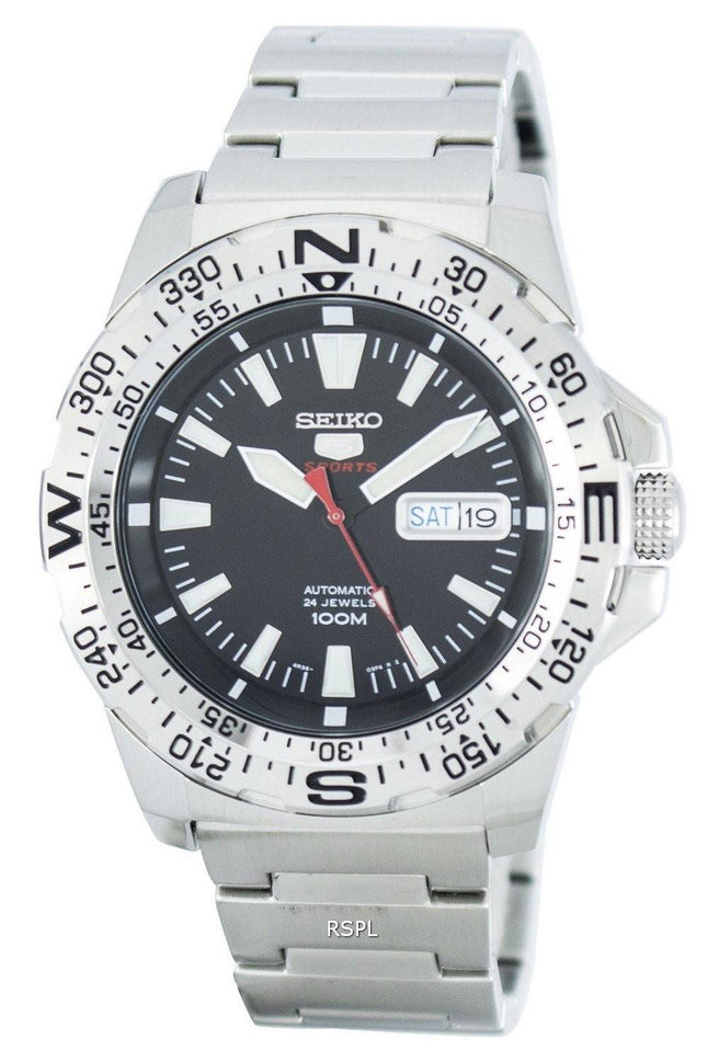 Seiko 5 sport automatisk 24 juveler SRP539 SRP539K1 SRP539K Herreur