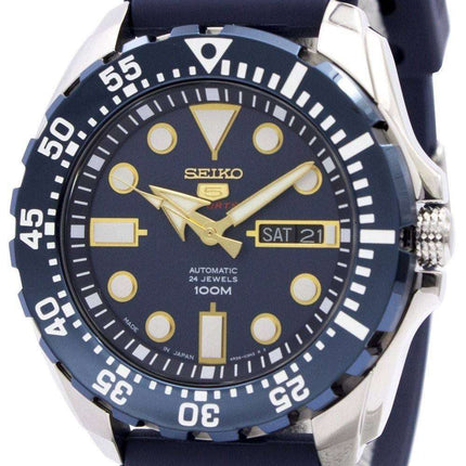 Renoveret Seiko 5 Sports automatisk 24 juveler Japan-fremstillet SRP605J2 herreur