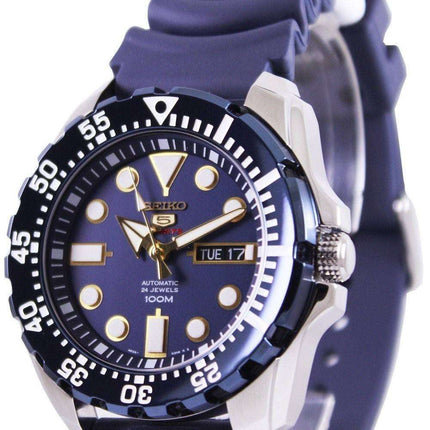 Renoveret Seiko 5 Sports automatisk 24 juveler SRP605K2 herreur