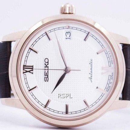 Seiko varsle automatisk 23 juveler Japan gjort SRP858 SRP858J1 SRP858J kvinders ur