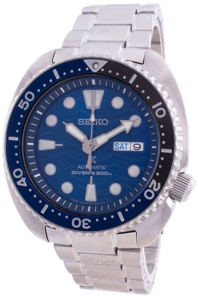 Seiko Prospex Turtle Save The Ocean Automatic Diver',s SRPD21 SRPD21J1 SRPD21J 200M Herreur