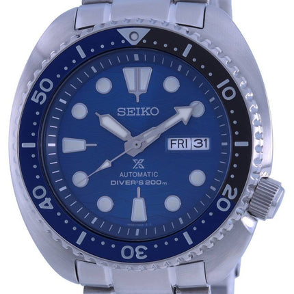 Seiko Prospex Save The Ocean Blue Dial Automatic Diver&#39,s SRPD21 SRPD21K1 SRPD21K 200M herreur