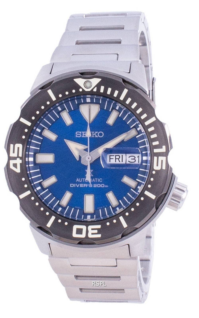 Seiko Prospex Save The Ocean Special Edition Diver',s Automatic SRPE09 SRPE09K1 SRPE09K 200M Herreur