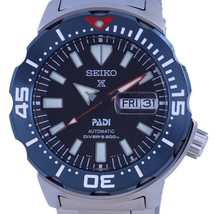 Seiko Prospex Monster Padi Special Edition Automatic Diver&#39,s SRPE27 SRPE27K1 SRPE27K 200M Herreur