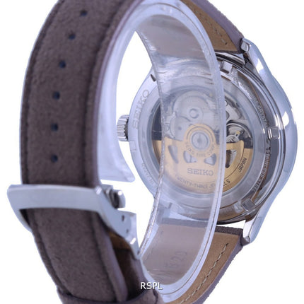 Seiko Presage Zen Garden White Dial LÃ¦derrem Automatisk SRPG25 SRPG25J1 SRPG25J Herreur