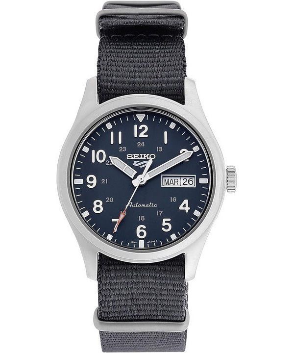 Seiko 5 Sports Field Grey Dial Automatisk SRPG31 SRPG31K1 SRPG31K 100M Herreur