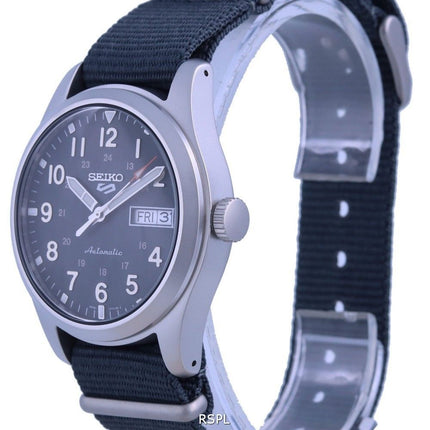 Seiko 5 Sports Field Grey Dial Automatisk SRPG31 SRPG31K1 SRPG31K 100M Herreur