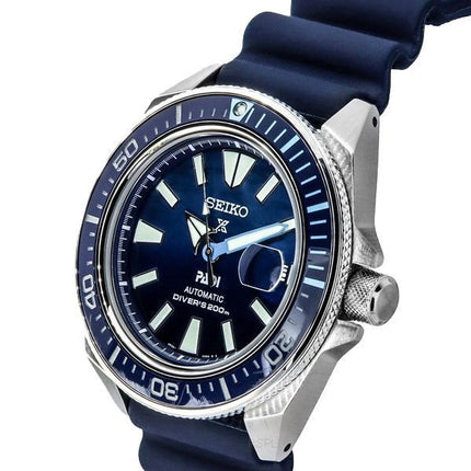 Seiko Prospex Samurai PADI Special Edition Blue Dial Automatic Diver&#39,s SRPJ93K1 200M herreur