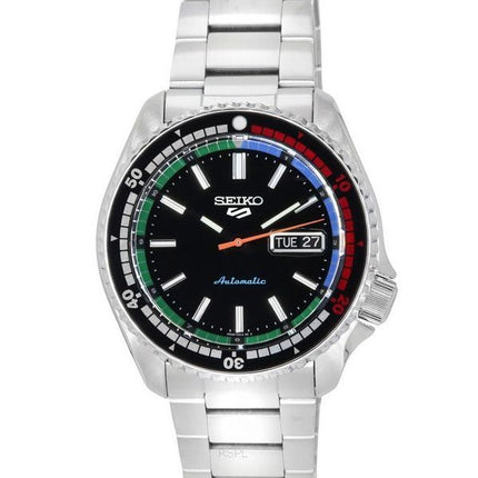 Seiko 5 Sports SKX Style Den nye Regatta Timer Special Edition Black Dial Automatisk SRPK13K1 100M herreur