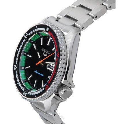 Seiko 5 Sports SKX Style Den nye Regatta Timer Special Edition Black Dial Automatisk SRPK13K1 100M herreur