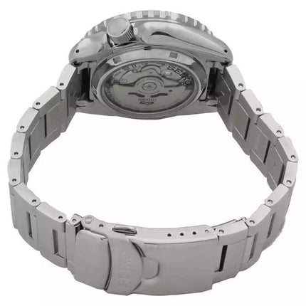 Seiko 5 Sports SKX Series Rustfrit Stål Sort Sunray Dial Automatisk SRPK99K1 100M herreur