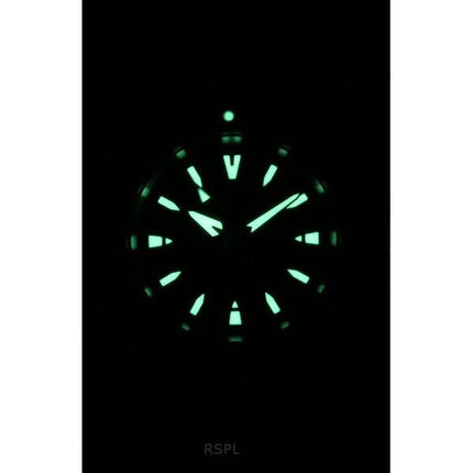 Seiko Prospex Sea Samurai Shog-urai rustfrit stål sort skive automatisk dykker SRPL13K1 200M herreur