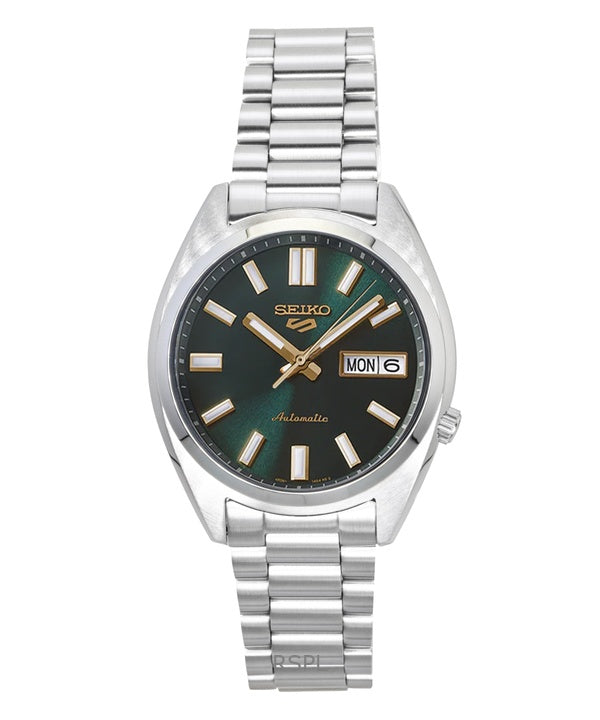 Seiko 5 Sports SNXS rustfrit stål grøn urskive automatisk SRPL57K1 100M herreur