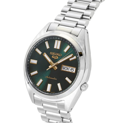 Seiko 5 Sports SNXS rustfrit stål grøn urskive automatisk SRPL57K1 100M herreur