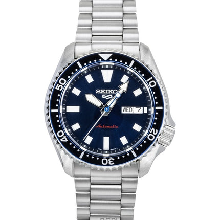 Seiko 5 Sports SKX Redux rustfrit stål blå urskive automatisk SRPL83K1 100M herreur