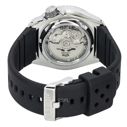 Seiko 5 Sports SKX Redux silikone rem orange urskive automatisk SRPL89K1 100M herreur