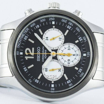 Seiko Chronograph Quartz Tachymeter SRW011 SRW011P1 SRW011P Herreur