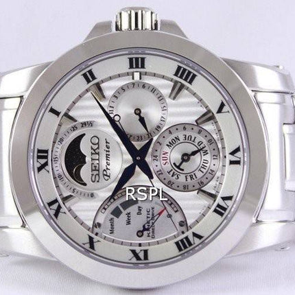 Seiko Premier Kinetic Direct Drive Moon fase SRX011P1 SRX011P Herreur