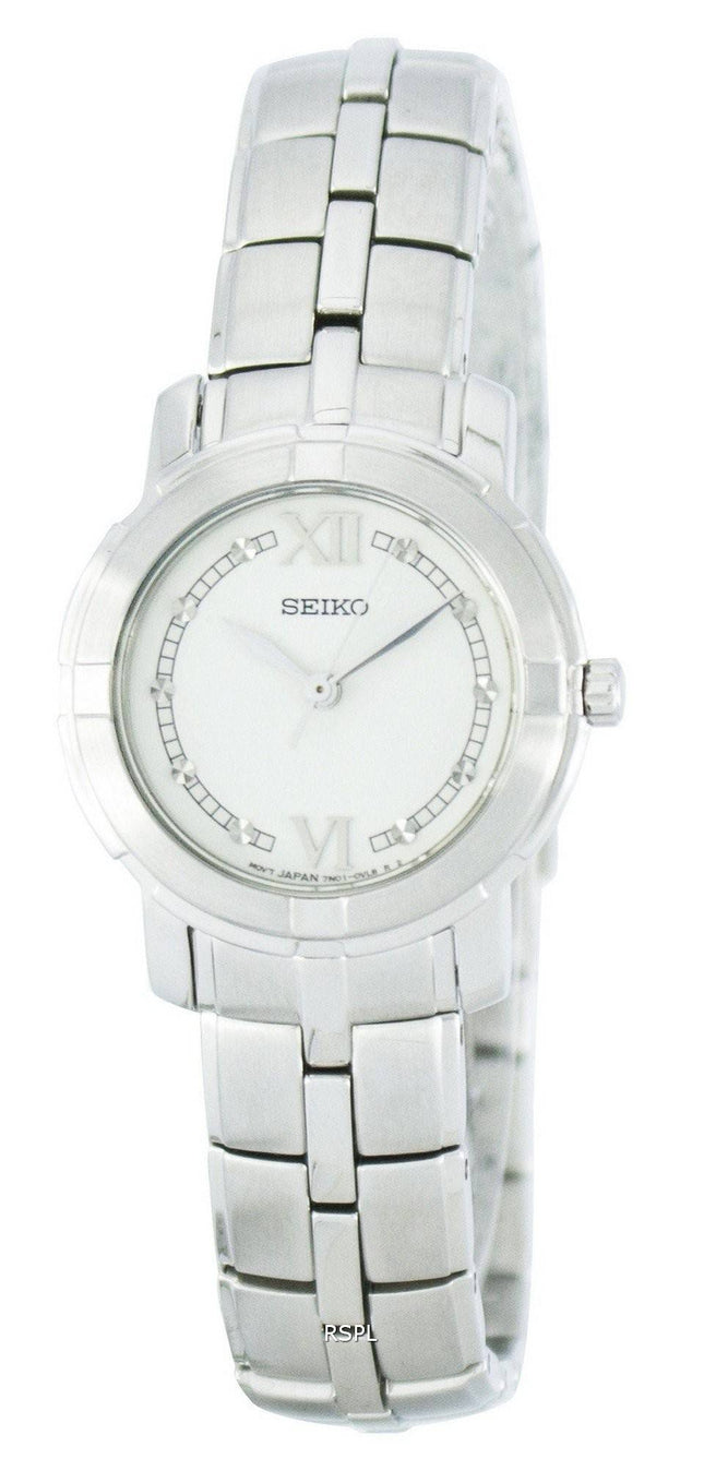 Seiko Quartz Crystal Accent SRZ377 SRZ377P1 SRZ377P kvinders Watch