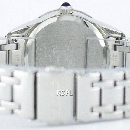 Seiko Quartz Swarovski krystaller SRZ385 SRZ385P1 SRZ385P kvinders Watch