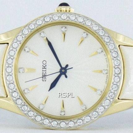 Seiko Quartz Swarovski krystaller SRZ386P2 kvinders Watch