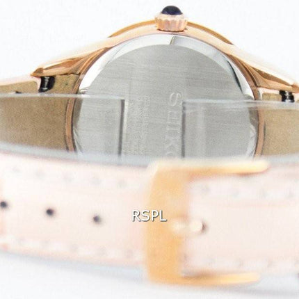 Seiko Quartz Swarovski krystaller SRZ388 SRZ388P1 SRZ388P kvinders Watch