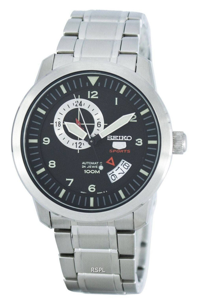Seiko 5 sport automatisk 24 juveler SSA205 SSA205K1 SSA205K Herreur