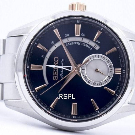 Seiko varsle automatisk Power Reserve Japan gjort SSA309 SSA309J1 SSA309J Herreur