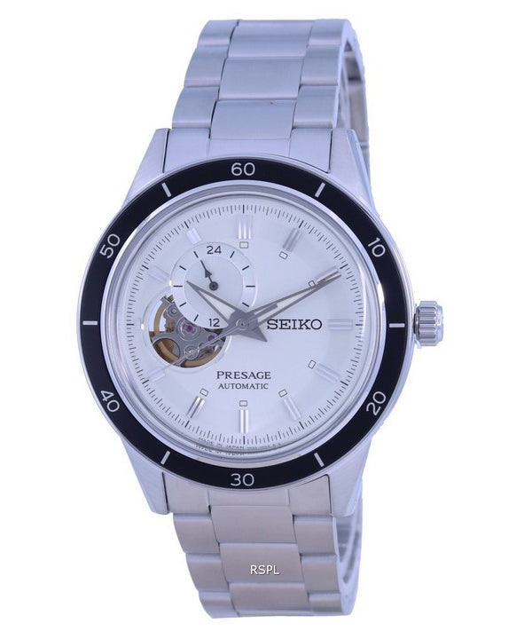 Seiko Presage Style 60&#39,er Open Heart Cream Dial Automatisk SSA423 SSA423J1 SSA423J herreur