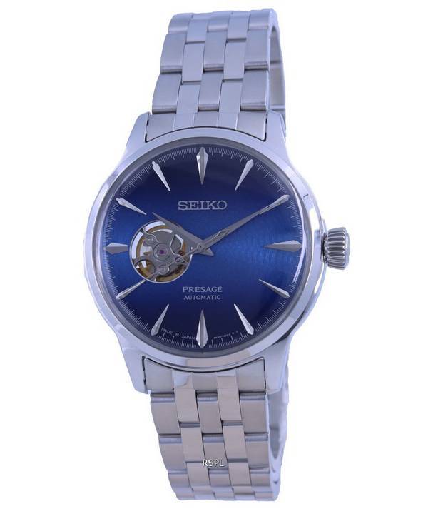 Seiko Presage Cocktail Time &quot,Blue Acapulco&quot, Open Heart Automatic SSA439 SSA439J1 SSA439J Herreur