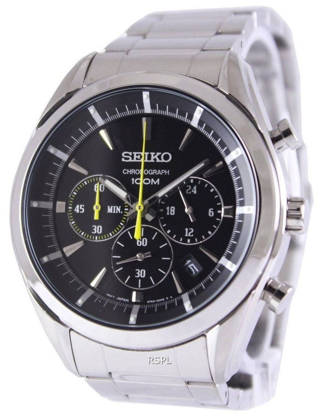 Seiko Chronograph Quartz 100M SSB087P1 SSB087P Herreur