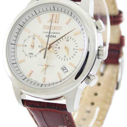 Seiko Chronograph 100M SSB143P1 SSB143P Herreur