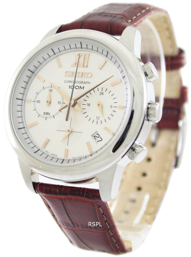 Seiko Chronograph 100M SSB143P1 SSB143P Herreur