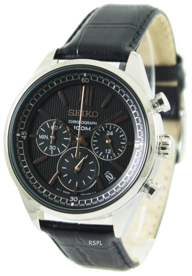 Seiko Chronograph 100M SSB159P1 SSB159P Herreur