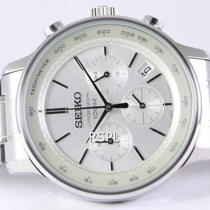 Seiko Chronograph Quartz Tachymeter SSB161P1 SSB161P Herreur