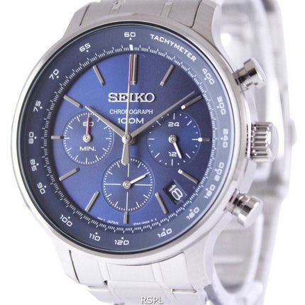 Seiko Chronograph Quartz Tachymeter SSB163P1 SSB163P Herreur