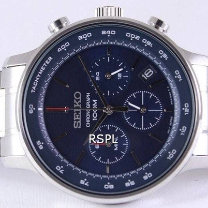 Seiko Chronograph Quartz Tachymeter SSB163P1 SSB163P Herreur