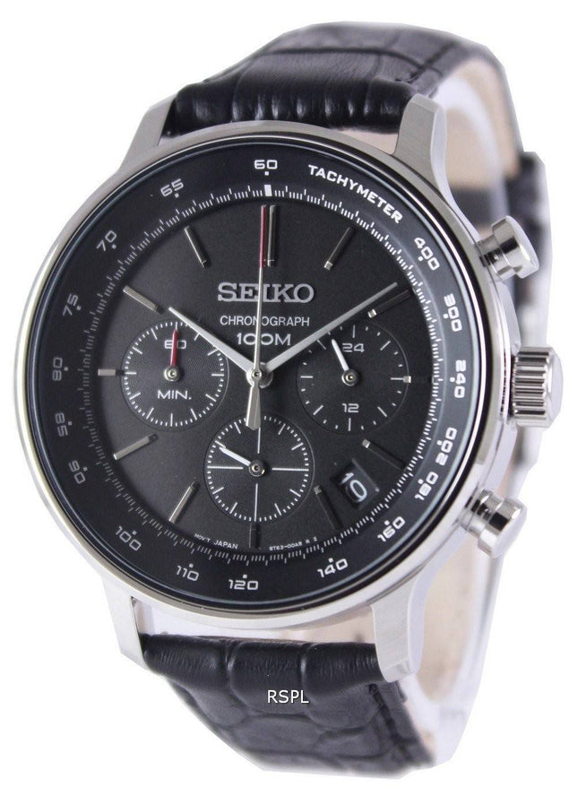 Seiko Chronograph Quartz Tachymeter SSB171P1 SSB171P Herreur