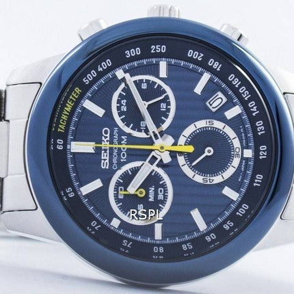 Seiko Sports Chronograph Quartz Tachymeter SSB207 SSB207P1 SSB207P Herreur