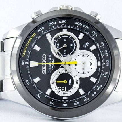 Seiko Chronograph Quartz Tachymeter SSB247 SSB247P1 SSB247P Herreur