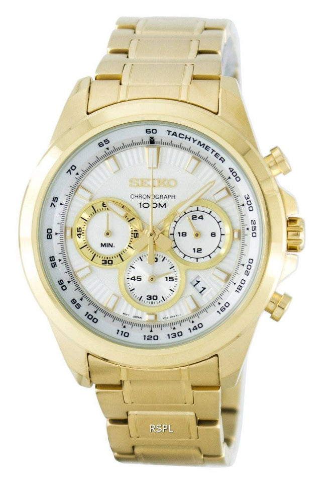 Seiko Chronograph Quartz Tachymeter SSB254 SSB254P1 SSB254P Herreur