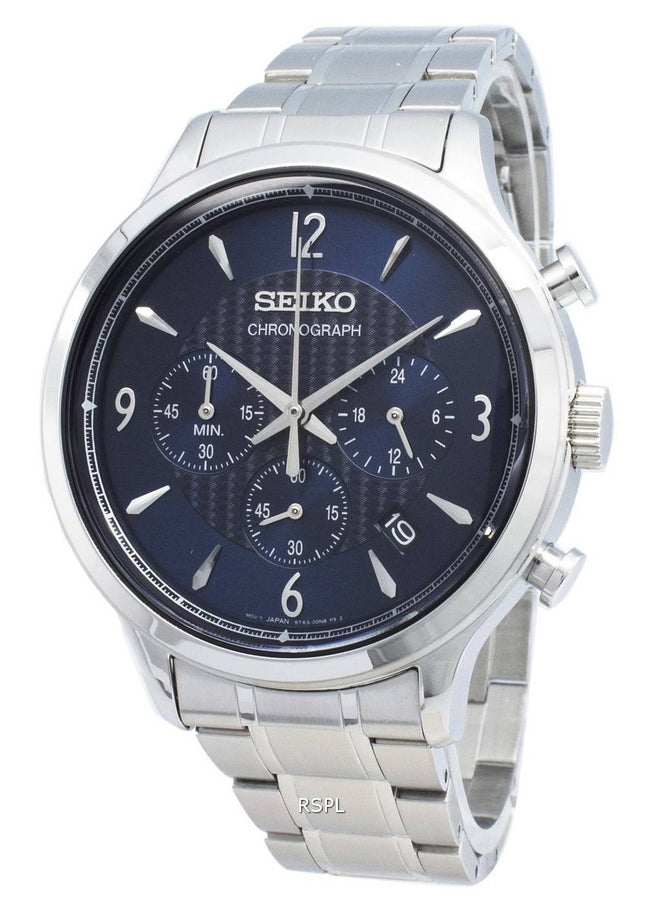 Seiko Chronograph SSB339P SSB339P1 SSB339 Analog kvarts herreur